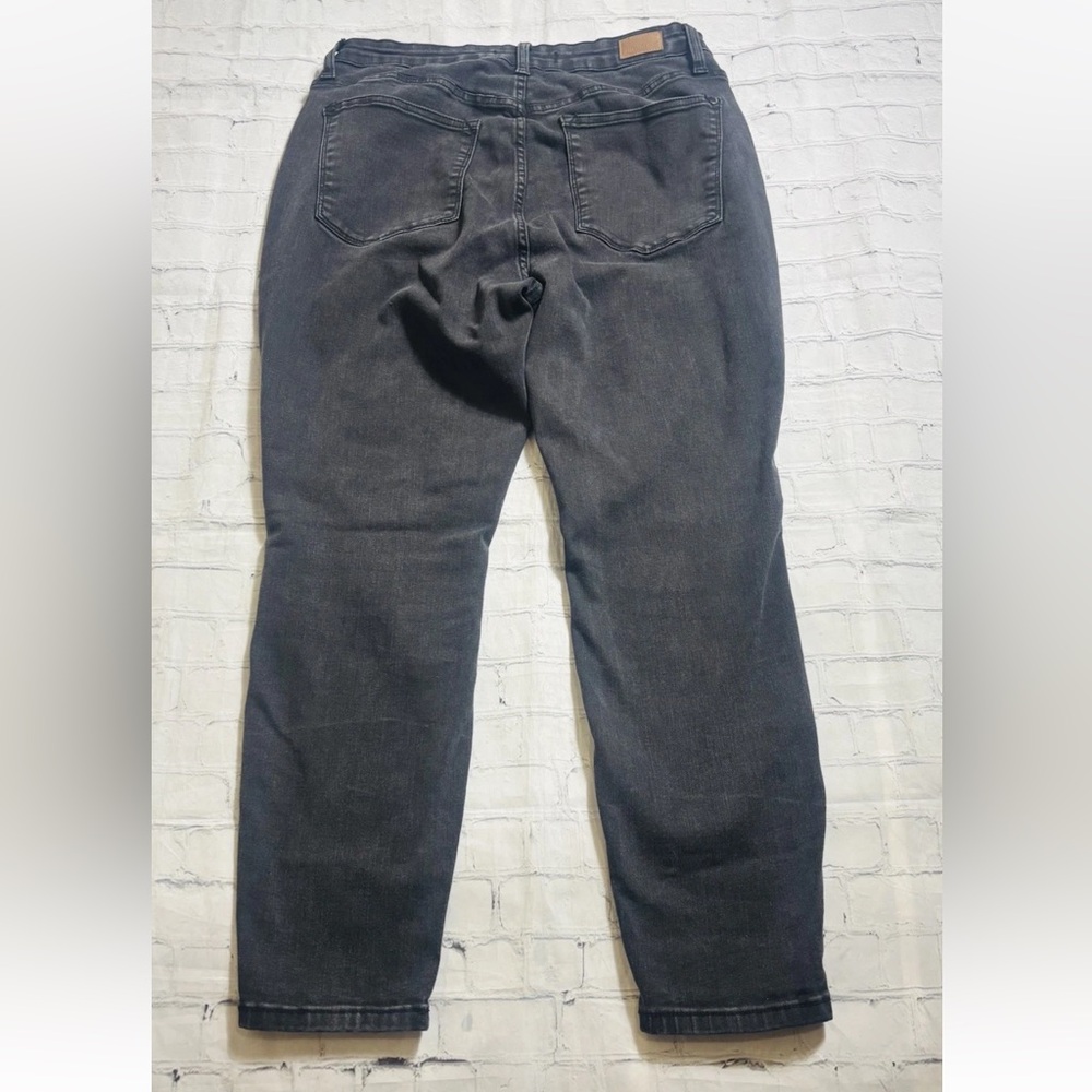Judy Blue Jeans Womens 14W Mid-Rise Skinny Fit Black Denim Stretch JB88309 - Picture 14 of 15